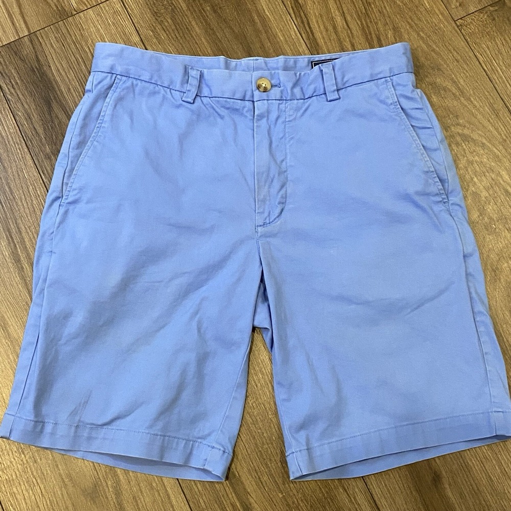 Vineyard Vines Breaker Shorts Blue Sz 30 Inseam 9" Men's